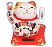 SLCHJX Chat Lucky Fortune Cat, agitant Le Chat accueillant Lucky Fortune, Good Luck Feng Shui Cat Lucky for Home Shop Store Business (01)