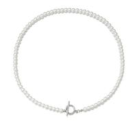 SLCHJX Collier de style Ins Men de la chaîne de clavicules Hip Hop Pearl Neccac Personnalized Colliers de Noël anniversaire de vacances bijoux