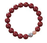 SLCHJX Feng Shui Pixiu Cinnabar Bracelet pour hommes et femmes Lucky Red Corde Amulet 2025 Good Luck Charm Spiritual Gift Cinabar pour les hommes et les femmes Énergie positive Amulet