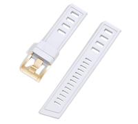 SLCHJX FluororBber FKM 20 mm 22 mm Solte de montre imperméable Bandouches de montre à libération rapide pour chaque montres de plongée de marque