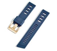SLCHJX FluororBber FKM 20 mm 22 mm Solte de montre imperméable Bandouches de montre à libération rapide pour chaque montres de plongée de marque