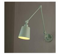 SLCHJX Lampe Murale du Bras oscillant, appris de Mur de Bouchon, LED Vintage en Fer Pliant Télescopique Mur de Lecture de Lampe Suspendue