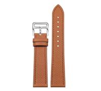 SLCHJX Le bracelet de montre en cuir véritable convient aux bracelets de montre de 18/20/22 mm en cuir de vachette souple et confortable, 20 mm