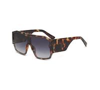 SLCHJX Lunettes de soleil à verres monobloc à jambes épaisses pour homme Protection UV400