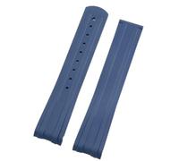 SLCHJX NOUVELLE FKM FKM FLUOR CASSIQUE CURVE CURVE POUR OMEGA STRAP POUR SEAMASTER 300 PLANGE BANDE DE BOUCLE DE BOUCLE DE PLACE EN EAVEMENT