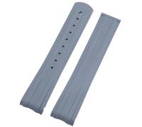 SLCHJX NOUVELLE FKM FKM FLUOR CASSIQUE CURVE CURVE POUR OMEGA STRAP POUR SEAMASTER 300 PLANGE BANDE DE BOUCLE DE BOUCLE DE PLACE EN EAVEMENT