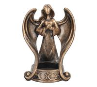 SLCHJX Ornement de Chandelier de Lampe Murale Grand Ange bougeur de bougeur de théâtre rétro Carillon rétro Bougie LED Figurines Figurines Office sans Flamme Bougette de décoration de décoration