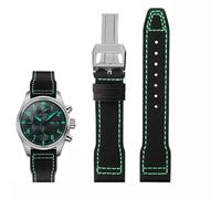 SLCHJX Pilot de vache en nylon haute densité pour IWC Mark Pilot Prince Bertolo Portugal Pliant Boucle pliante Bandle de boucle 20 mm Bracelet Men de vache de vache en nylon