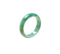 SLCHJX Plein de cercle vert autour du bracelet de jade de graines de haricot du Myanmar pour offrir un cadeau (57-58 mm)