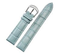 SLCHJX Pour Brand Watch Bracelet Woman Watchbands Bands de montre en cuir authentique 10 12 14 16 18 20 Bands de montre multicolores de 22 mm