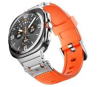 SLCHJX Pour Galaxy Watch 7 Ultra FluorUbber Watchbands pour Galaxy Watch Ultra Strap 47 mm Accessoires Sport Bracelet