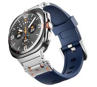 SLCHJX Pour Galaxy Watch 7 Ultra FluorUbber Watchbands pour Galaxy Watch Ultra Strap 47 mm Accessoires Sport Bracelet