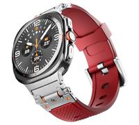 SLCHJX Pour Galaxy Watch 7 Ultra FluorUbber Watchbands pour Galaxy Watch Ultra Strap 47 mm Accessoires Sport Bracelet