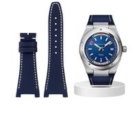 SLCHJX Pour IWC Ingenieur Family IW500501 IW378507 Bracelet de montre Bracelet Concave Bracelet CowHide Nylon Bottom Bands