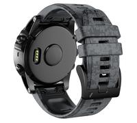SLCHJX Pour les bandes Fenix 7x, remplacement de bandes de surveillance en silicone 26 mm pour FENIX 5X / FENIX 5X Plus/FENIX 6X / FENIX 6X PRO/TACTIX Delta/Descent Mk2i Smartwatches