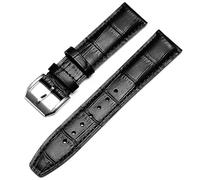 SLCHJX Regarder Bracelet pour IWC Pilot Watches Portofino Portugieser Men Strap Watch Accessorie Real Leather Watch Band Watch Belt Chain