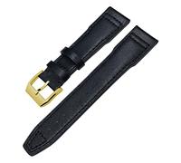 SLCHJX Véritable bande de montre en cuir pour IWC Mark XVIII Le Petit Prince Pilot's Watch 20mm 21 mm 22 mm Sobrave de vache (couleur: argent blanc brun, taille: 20 mm)