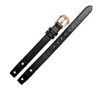 SLCHJX Vérités de montres en cuir en cuir pour f ossil es4340 ES4119 ES4000 STRACTS WORK avec vis 8 mm rouge noir blancbracelet