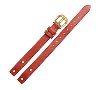 SLCHJX Vérités de montres en cuir en cuir pour f ossil es4340 ES4119 ES4000 STRACTS WORK avec vis 8 mm rouge noir blancbracelet