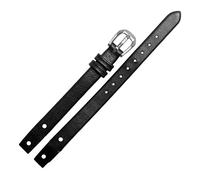 SLCHJX Vérités de montres en cuir en cuir pour f ossil es4340 ES4119 ES4000 STRACTS WORK avec vis 8 mm rouge noir blancbracelet
