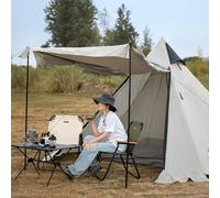 SLDAGe Tente Instantanée Légère pour 1-2 Personnes - Imperméable,Coupe-Vent,Protection UV - Tente de Camping à Double Couche 4 Saisons,Tente Tipi Portable Extérieur pour Chasse,Randonnée,Trekking