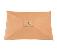SLDHFE Auvent de rechange rectangulaire pour parasol de terrasse, 2 x 3 m, pour plage, piscine, terrasse, jardin