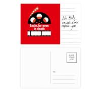 Sle For Even In Death Carte postale Art déco pour anniversaire de mariage