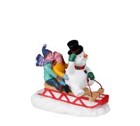 Sledding With Frosty - LEMAX COD. 22119