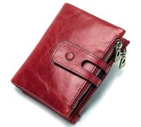 SLEDEZ Portefeuille Court for Hommes, Porte-Monnaie Multi-Cartes Vintage Headskin(Colour 3)