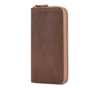 SLEDEZ Portefeuille d'affaires Vintage for Hommes, Pochette Longue