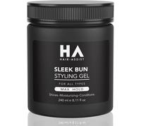 Sleek Bun Hair Gel For Women And Men 240ml-Fix Baby Hair With Styling Gel Sleek Braid Hair Gel For Women Developed By Hairdressers