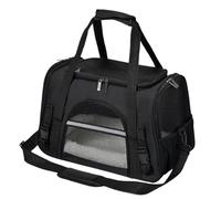 Sleek Design Dog Carrier Bag, Sturdy Pet Carrier, Breathable Small Pet Carrier, Portable Puppy Carriers Bag 44x29x26cm for Small Animals, Travels, Outdoor, Blue, Black, Pink, Gray Colors