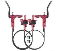 Sleek VTT Frein à disque hydraulique avec double piston pour aventures pionnières 1450 x 800 mm (rouge)