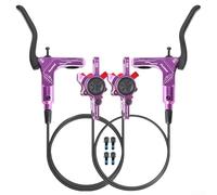 Sleek VTT Frein à disque hydraulique avec double piston pour aventures pionnières 1450 x 800 mm (violet)