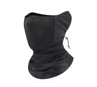 SLEEKEE 1 Masque de protection solaire en soie glacée - Masque de protection solaire d'extérieur - Cache-cou coupe-vent - Pour voyage en plein air (noir), Noir