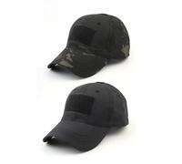 SLEEKEE 2 Casquettes De Baseball Pour Hommes, Casquettes De Baseball D'Extérieur Camouflage, Visières De Protection Solaire, Casquettes Tactiques À Visière, La Randonnée Et Le Camping