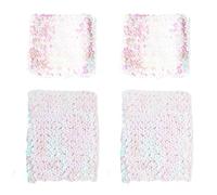 SLEEKEE 2 Paires De Bracelets À Paillettes, Bracelets Pour Femmes, Accessoires De Fête, Accessoires De Spectacle De Danse