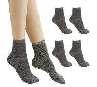 SLEEKEE 2 Paires De Chaussettes Femme Scintillantes, Chaussettes Femme Tendance Et Mode, Chaussettes Chaussons Antidérapantes, Chaussettes En Fil Scintillant, Chaussettes Confortables Et Respirantes
