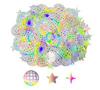 SLEEKEE 200 Pièces De Confettis De Boule Disco À Paillettes, Confettis À Paillettes Vintage, Confettis De Fête d'anniversaire, Confettis De Décoration De Table, Confettis De Décoration DIY