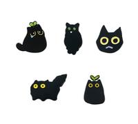 SLEEKEE 5 Broches Chat, Broches Créatives en Métal, Broches Amusantes, Broches Design Simple, Broches Décoratives, Broches Cadeaux