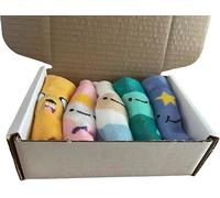 SLEEKEE Boîte-Cadeau De Chaussettes Adventure Time 5 Paires, Conception De Motif De Dessin Animé, Doux Et Confortable, Vêtements Quotidiens Pour Adultes, Cadeaux De Collection De Fans.