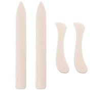 SLEEKEE Ensemble De Grattoirs Origami en Plastique, Outils Artisanaux De Bricolage, Outil Multifonction 4 Pièces