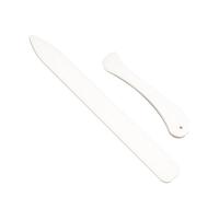 SLEEKEE Lot de 2 couteaux en origami, couteaux pliants, couteaux à os blancs, adaptés pour le bricolage, l'artisanat et les créations artistiques.
