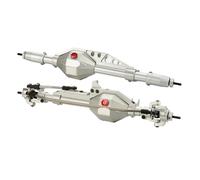 SLEEMNG Ensemble d'essieu Avant en Diamant en métal, for Voiture sur chenilles 1/10 RC, for AX-IAL Wraith F9 TFL Licorne, Cadre de Tuyau entièrement en métal, Voiture d'escalade(A)