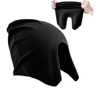 Sleep Bonnets - Combed Cotton Spandex 32cm Height | Light Blocking Night Sleeping Hat Eye Cover | Comfortable Rest Aid For Women Men Travel Home Airplane Nap Meditation Bright Room Use