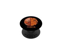Sleep Eat Dribble Repeat Basketball Player Retro Sport PopSockets PopGrip Adhésif