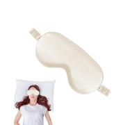 Sleep Eye - à paupières de voyage occultante pour un confort total de la lumière, design léger et respirant avec bande élastique flexible, couvre-yeux pour avion, bureau, sieste, train