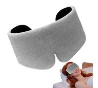 Sleep Eye Blinder | Cache-œil bloquant la lumière pour homme et femme - à paupières élastique lisse avec ajustement confortable pour un usage domestique en train volant