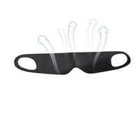 Sleep Eye - Cache-yeux bloquant la lumière avec élastique réglable, sangle confortable pour un sommeil réparateur, nuit douce avec tissu respirant pour la maison, les voyages, pièce lumineuse, 32,6 cm