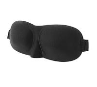 Sleep Eye Cover, 3D Light Blocking Mask, Adjustable Strap for Travel, Soft Pad for Men and Women, 23x8.5cm.